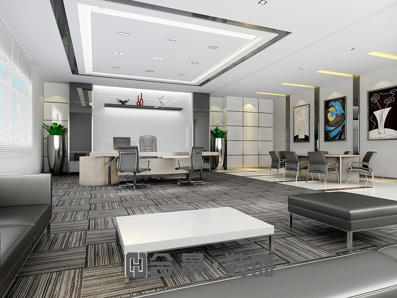 簽約國創辦公樓裝修綜合工程