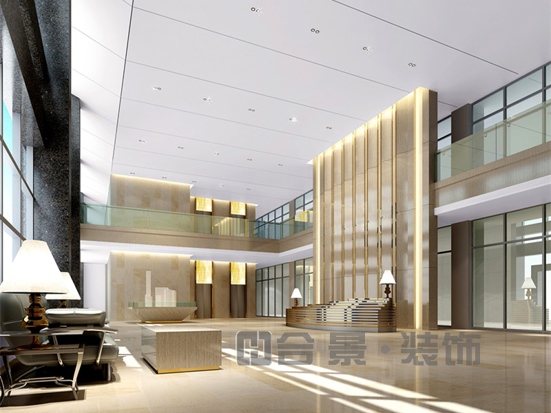 簽約國創辦公樓裝修綜合工程