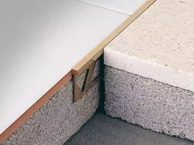 地磚與石材收口