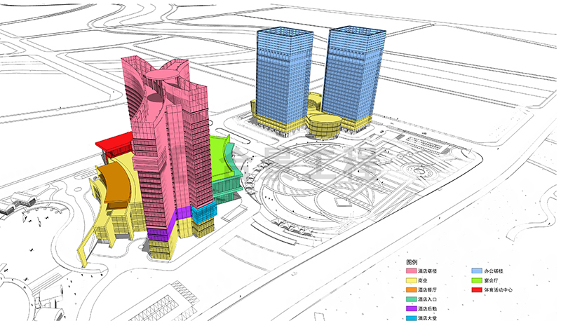 象山凱柏假日酒店規劃裝修效果圖